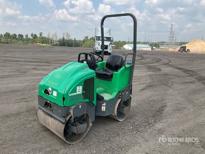 2018 Wacker Neuson RD12A Double Drum Roller