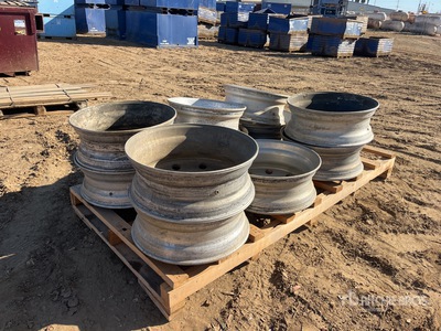 Quantity of (11) 8.25 x 24.5 Wheels