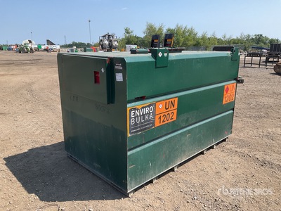2011 Western 27EB 2700 L Skid Mounted Steel Diesel Fuel Tank