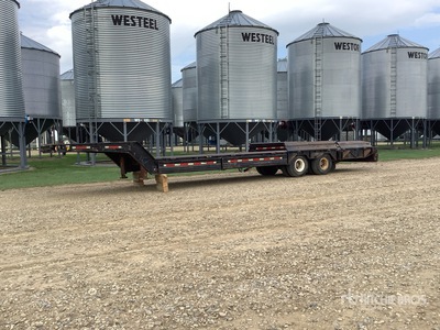 1980 Muv-All 42 ft T/A Step Deck Trailer