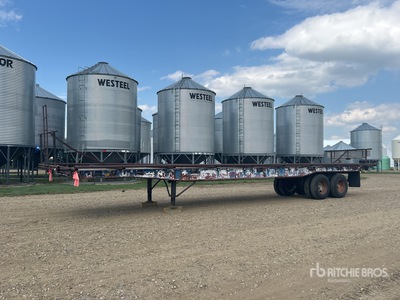 45 ft T/A Flatbed Trailer
