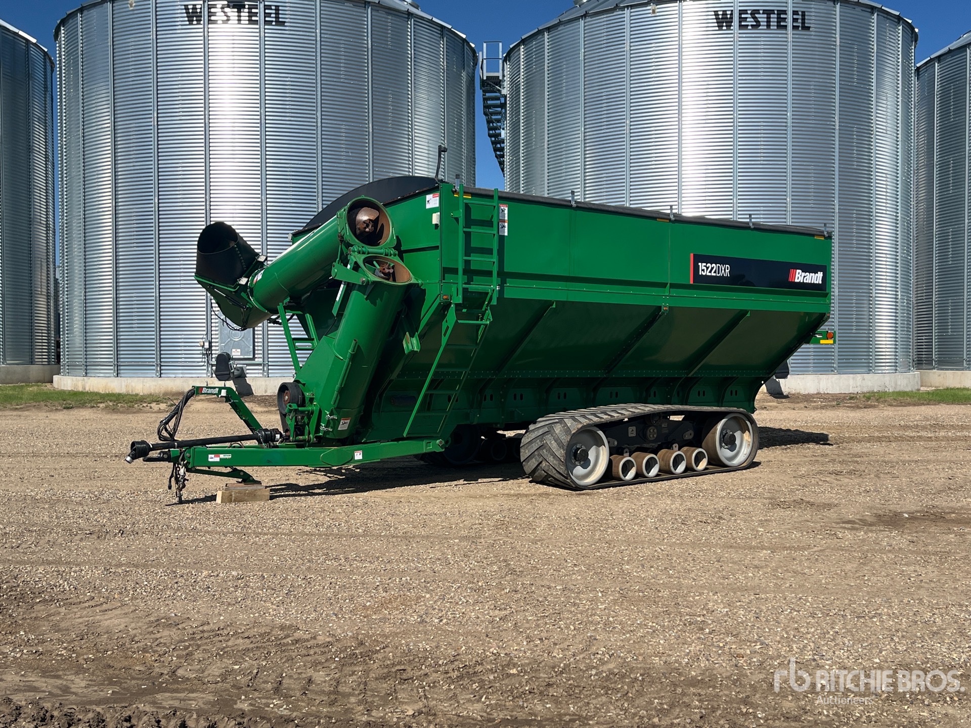 2017 Brandt 1522 DXR 1500 bu Tracked Getreidewagen