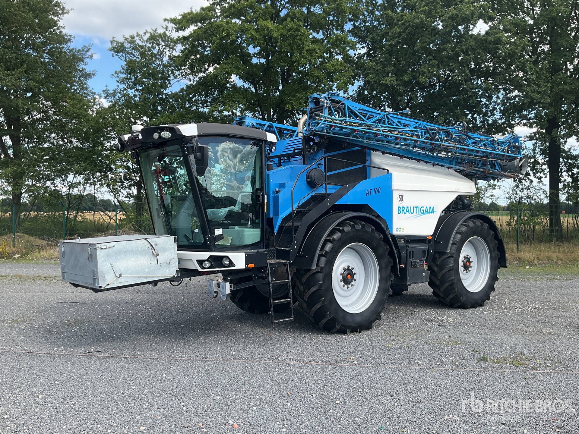 2018 Braeutigam HT160 36 m 4x4 High Clearance 7000 L Pulverizador Autopropulsado