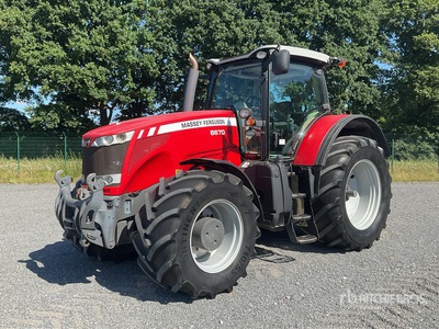2010 Massey Ferguson 8670 Dyna-VT Tracteur agricole 4WD (Inoperable)
