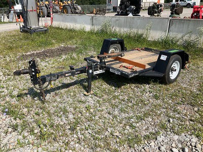2019 Barreto E4X6TBT 6 ft S/A Aanhangwagen met kanteldek