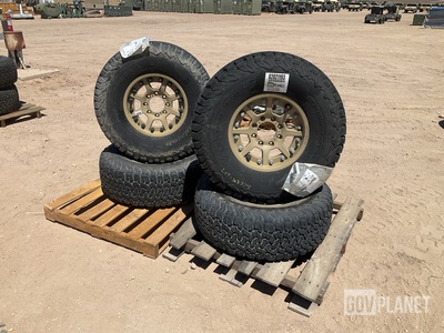 (4) BF Goodrich 37X12.50R17LT Tires w/Wheels