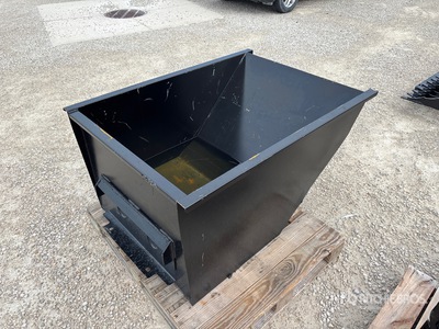 2025 Kit  Containers 54 in Skid Steer Dump Hopper