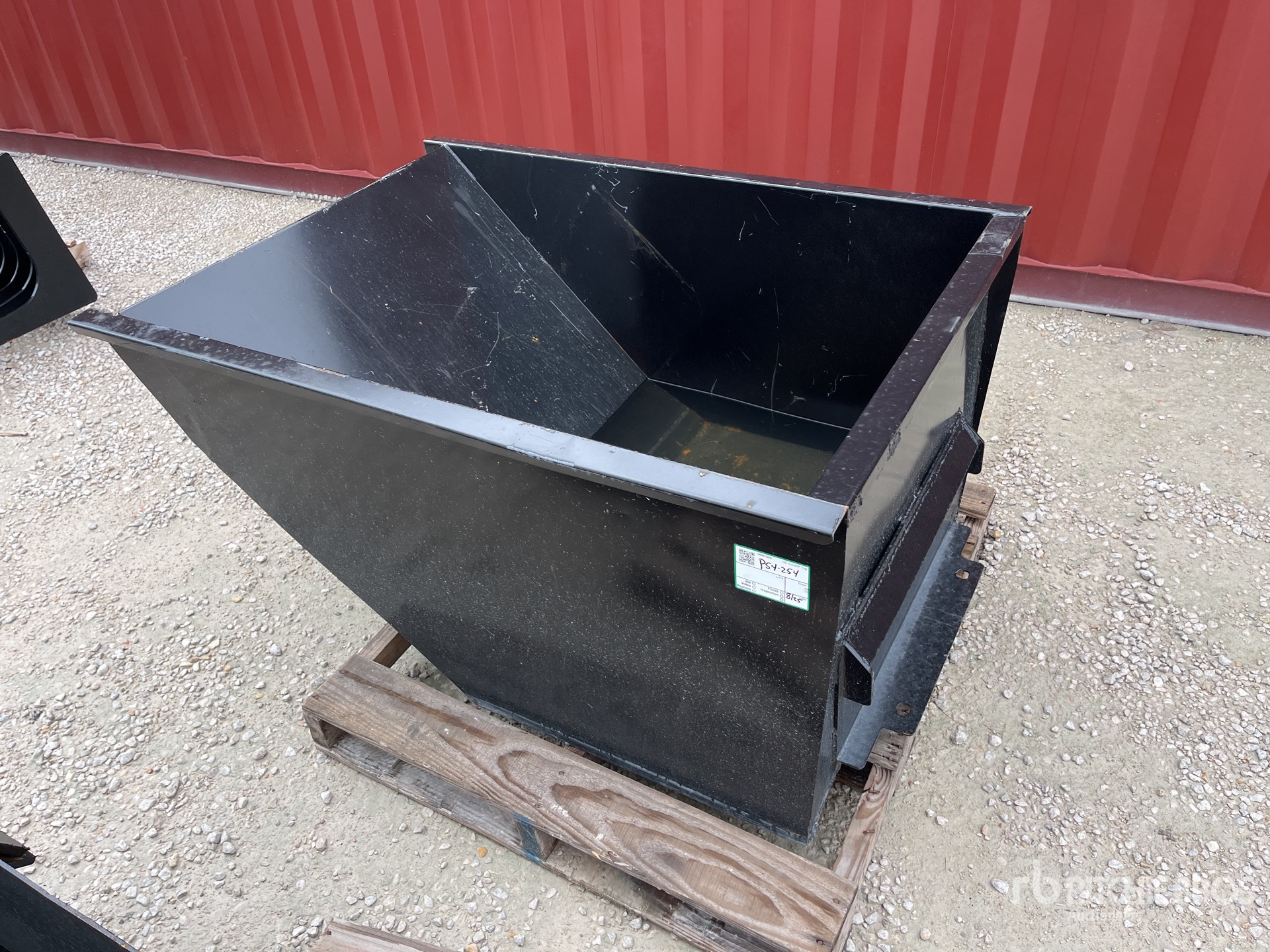 2025 Kit  Containers Skid Steer Dump Hopper