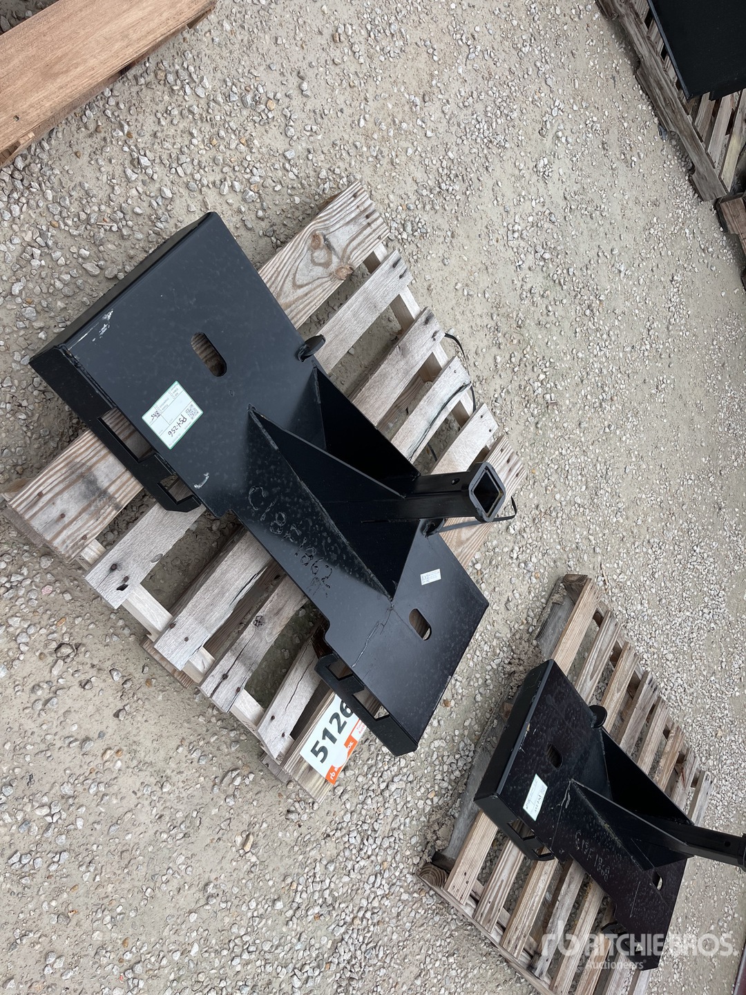 2025 Kit  Containers Skid Steer Hitch Receiver