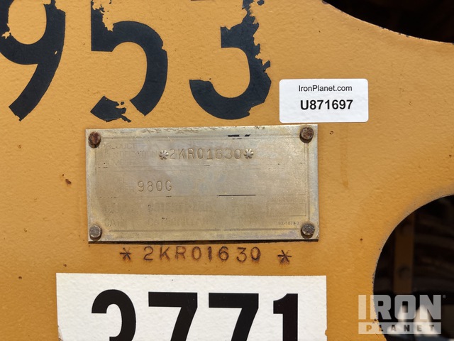 CARGADOR FRONTAL 1997 CATERPILLAR 980G