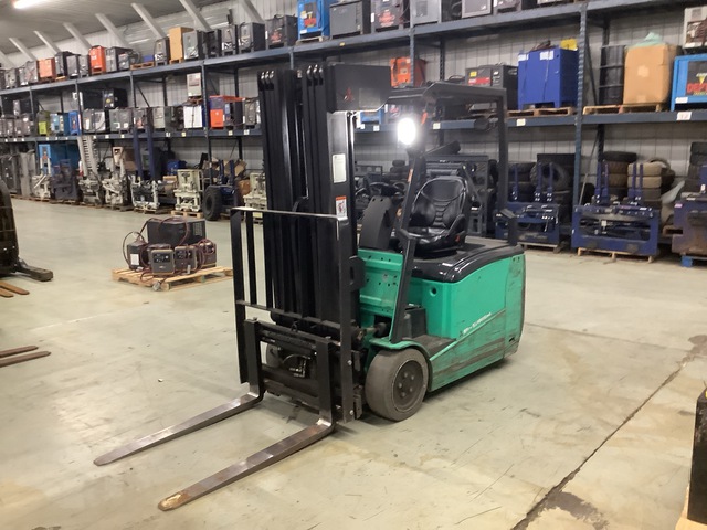 2018 (unverified) Mitsubishi FB20PNT 2975 lb Electric Forklift