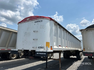 1998 Mate 42 ft T/A Aluminum End Dump Trailer