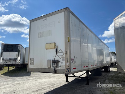 2016 Wabash DVCVHPC 53 ft x 102 in T/A Van Trailer