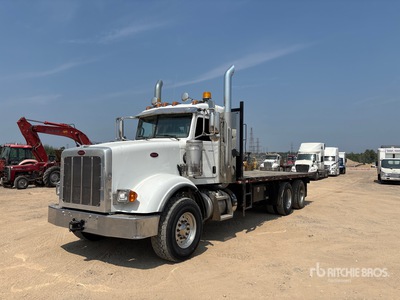 2018 Peterbilt 367 6x4 Flatbed Truck