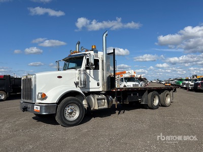 2018 Peterbilt 367 6x4 Flatbed Truck
