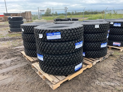 Quantity of (16) Durun 11R24.5 Tires