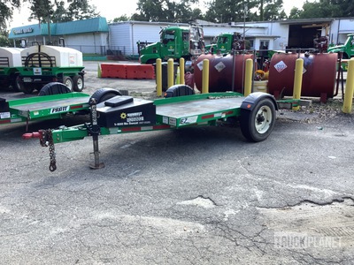 2016 Pratt EZ-1265S 12 ft S/A مقطورة سطح السفينة المائلة