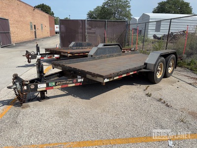 2018 Imperial LB-10-16 16 ft T/A Tilt Deck Trailer