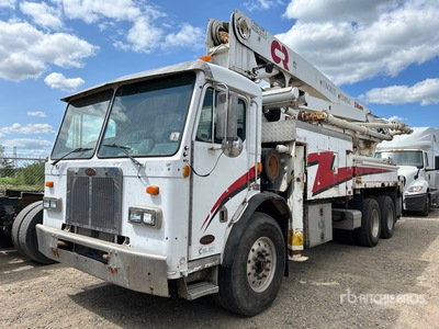 2004 Alliance 33 m on 2004 Peterbilt 320 6x4 Concrete Pump Truck