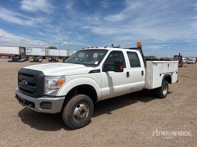 2015 Ford F-350 XL 4x4 Crew Cab Camión Utilitario