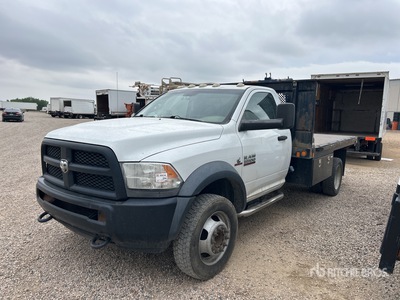 2014 Ram 5500 4x2 Flatbed Truck (Inoperable)