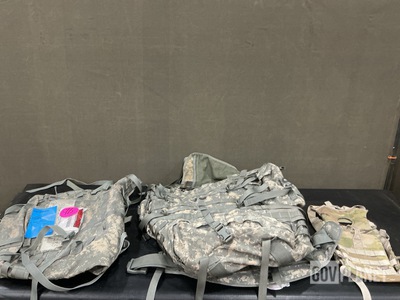 (19) Hydration System Carriers, (12) Large Field Rucksacks & Assorted Items