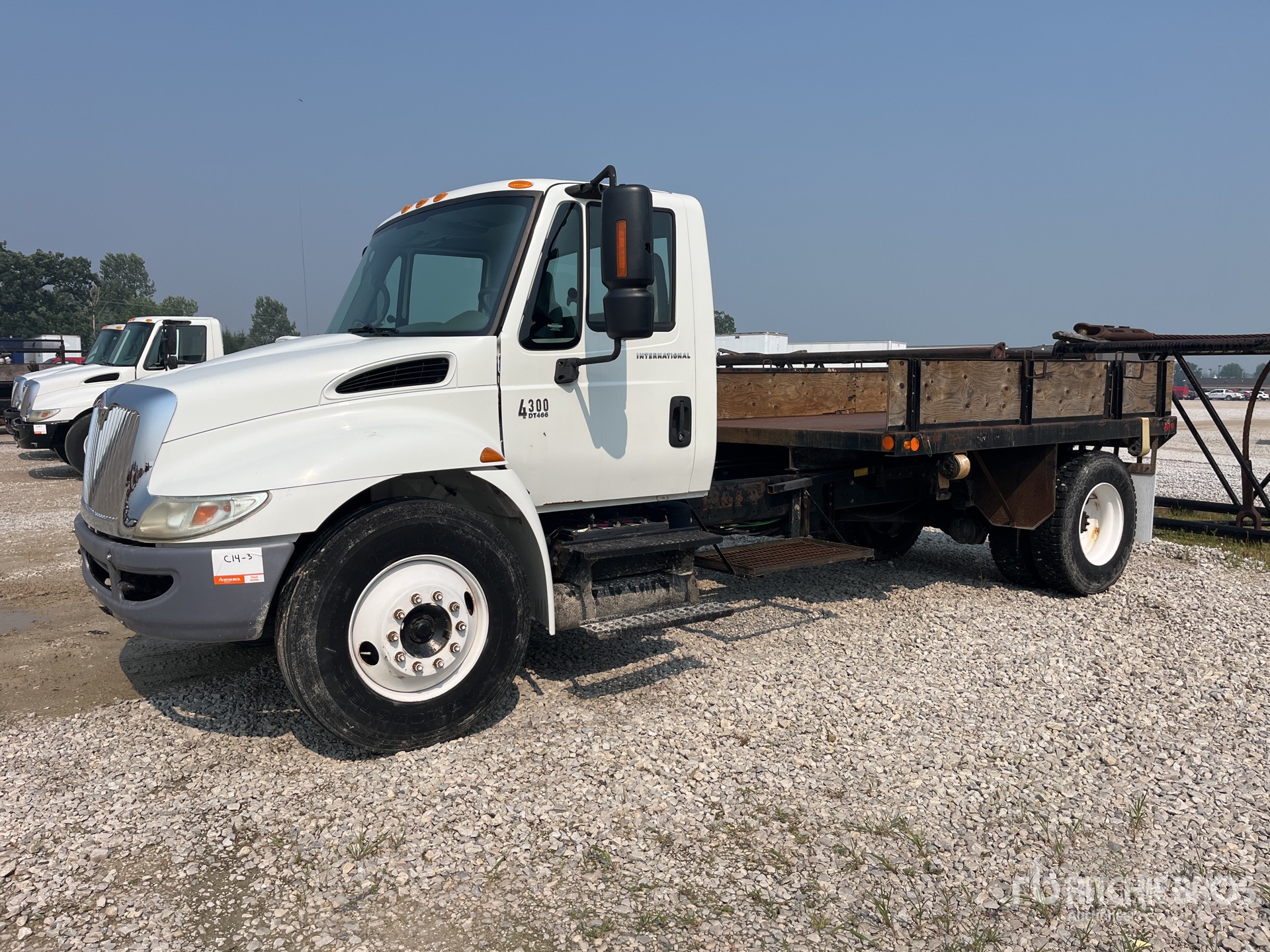2007 International 4300 Premium 4x2 Flatbed Dump Truck