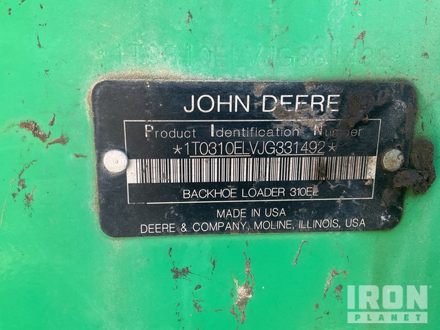 RETROEXCAVADORA 2018 JOHN DEERE 310LEP