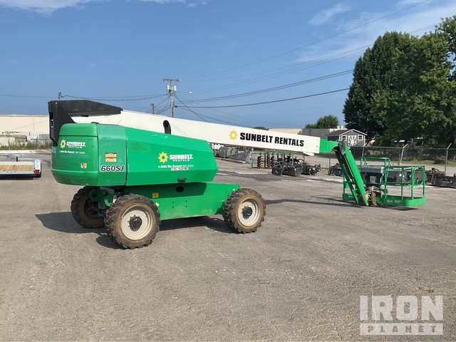 ELEVADOR TELESCóPICO 2016 JLG 4WD 660SJ