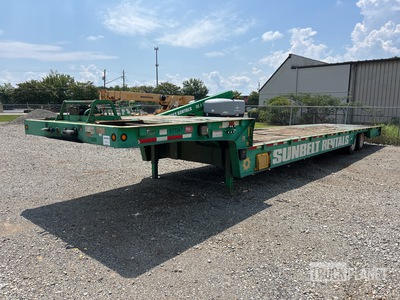 2014 Trail King TK80HT-48 48 ft T/A Hydraulic Tail Trailer