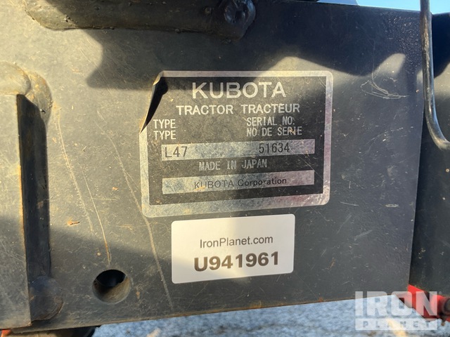 RETROEXCAVADORA 2018 KUBOTA L47