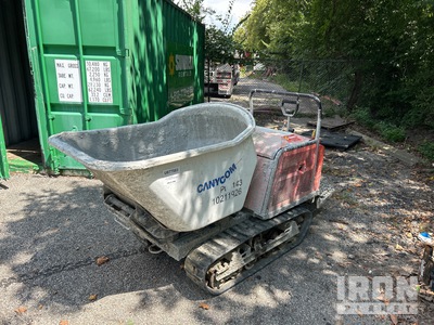 2019 Canycom SC75PDH Stand-On Swivel 8" tracks Minidumper