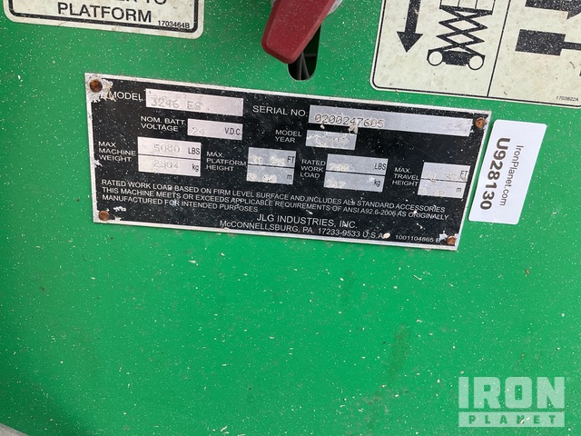 ELEVADOR TIJERA 2015 JLG 3246ES