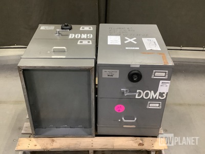 (2) Mosler Filing Cabinet Safes