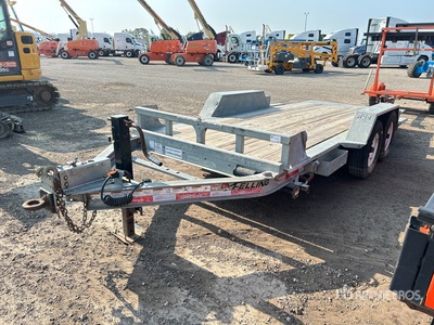 2020 Felling 17 ft T/A Tilt Deck Trailer