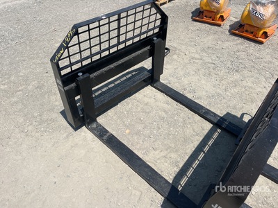 JBX 4000 48 in Skid Steer Forks (Unused)