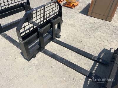 JBX 4000 48 in Skid Steer Forks (Unused)