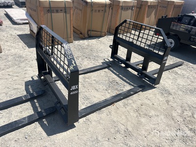 JBX 4000 48 in Skid Steer Forks (Unused)