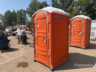 1 Person Skid-Mounted Tragbare Toilette