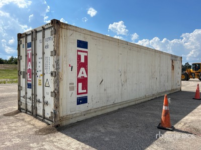 40 ft High Cube Refrigerated Storage Container (Inoperable)