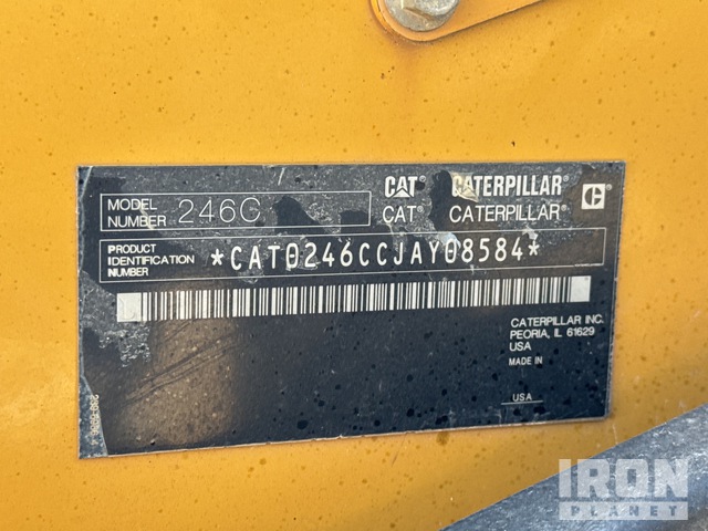 MINI CARGADOR SOBRE RUEDAS 2013 CATERPILLAR 246C