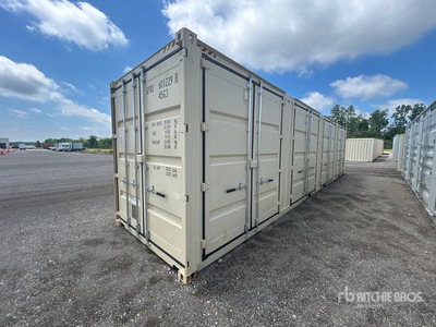 2025 40 ft High Cube Multi-Door Storage Container