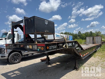 1990 Trail King TK80 RG 47 ft Tri/A Equipment Trailer