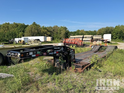 2005 Trail King TK70HDG-492 T/A Single Drop Removable Gooseneck Góndola