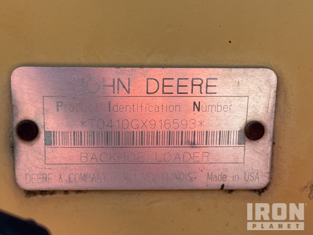 RETROEXCAVADORA 2003 JOHN DEERE 410G