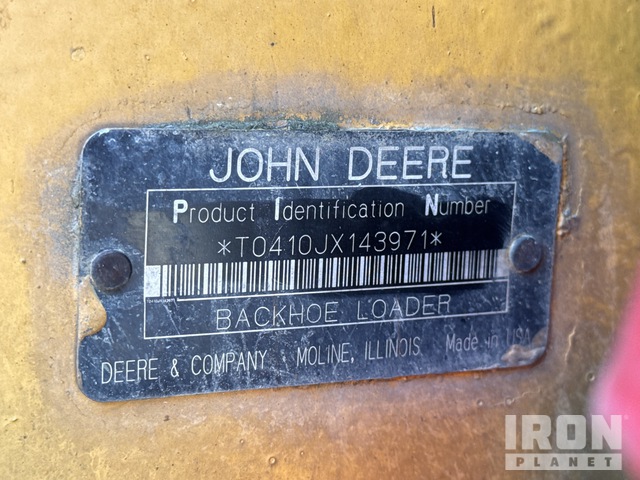 RETROEXCAVADORA 2007 JOHN DEERE 410J