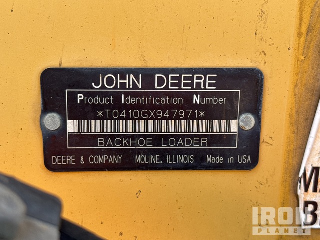 RETROEXCAVADORA 2005 JOHN DEERE 410G