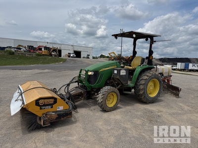 2012 John Deere 4320 Broom Tractor