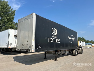 2013 Alutrec Plate 41 ft T/A Curtain Side Trailer