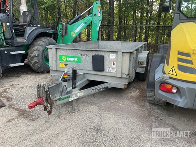 2016 Felling FT10DTHDG 12 ft 2 in T/A Dump Utility Trailer